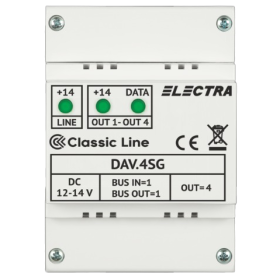 Doza derivatie video DAV.4SG Classic 4 iesiri - ELECTRA DAV.4SG ELECTRA - 1